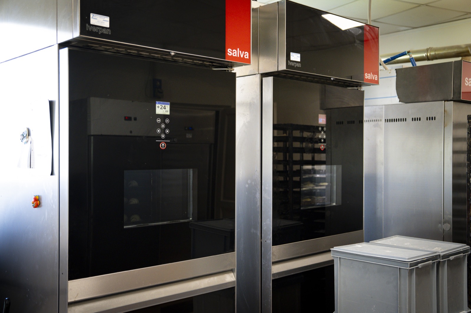 Forno professionale Salva installato nel laboratorio